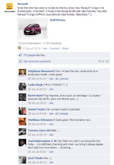 aperçu de la newsletter du renault.com