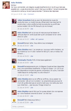 aperçu de la newsletter du renault.com